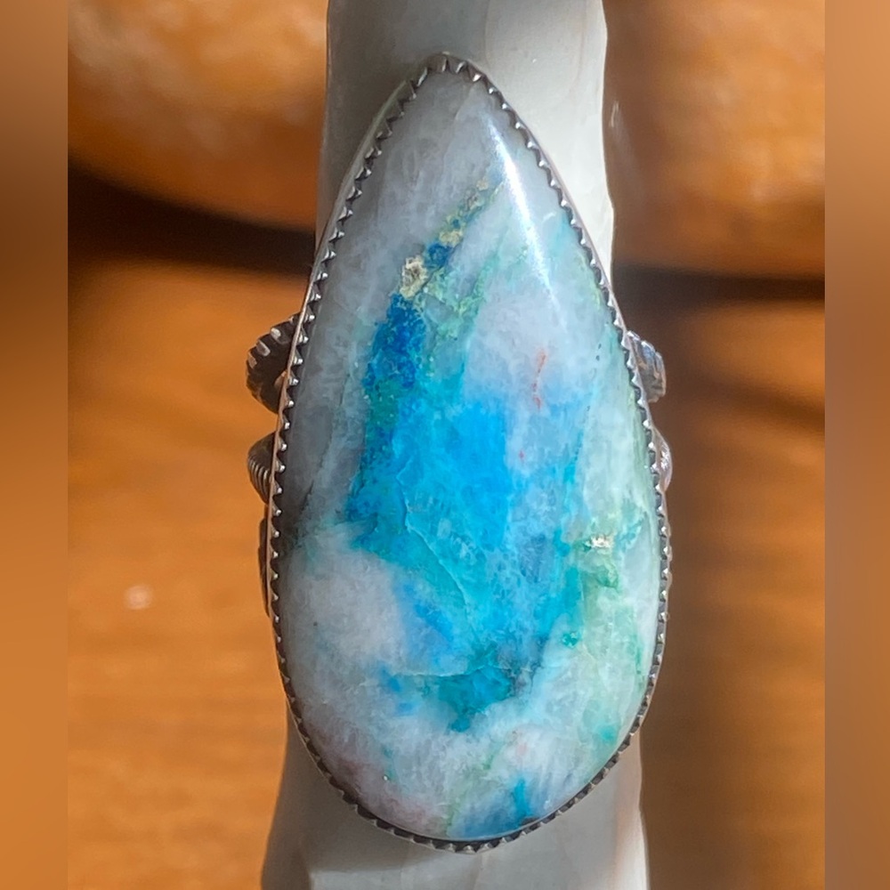 Arizona Chrysocolla Sterling Ring